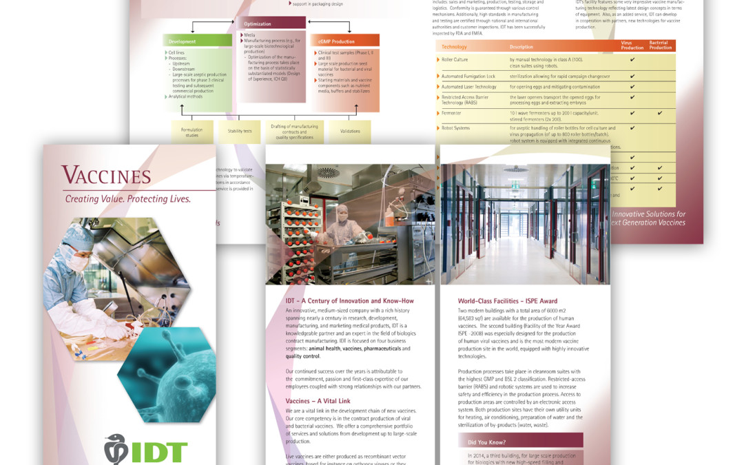 IDT Vaccines Brochure